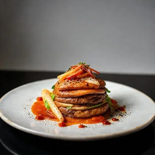Expansive farmers' market stall with vibrant seasonal produce, Image 6