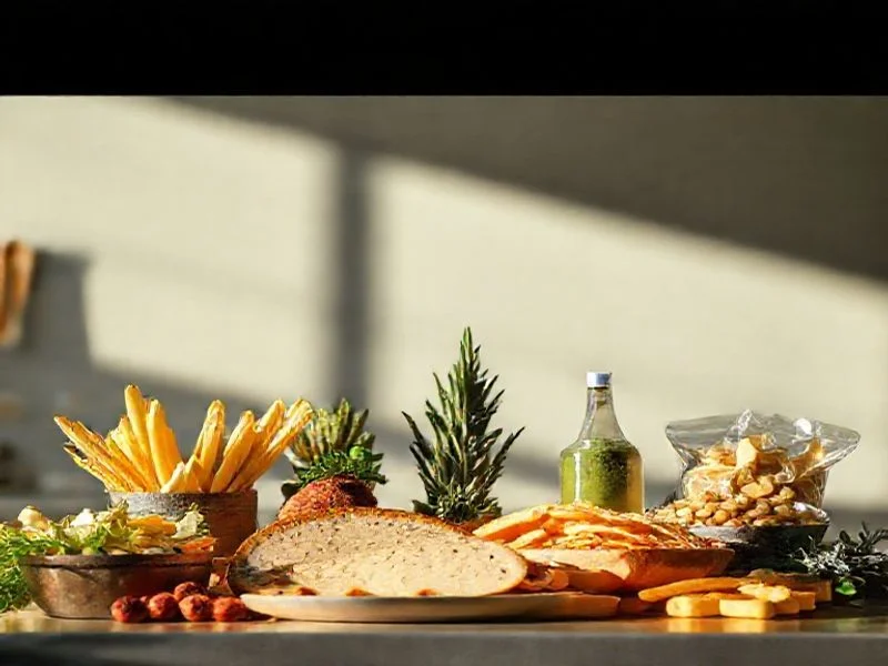 Pan-seared scallops with saffron risotto